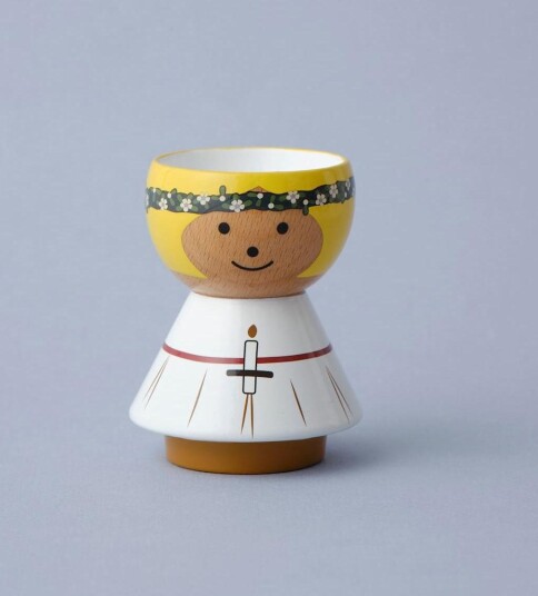 Lucie Kaas Bordfolk Eggeglass Santa Lucia