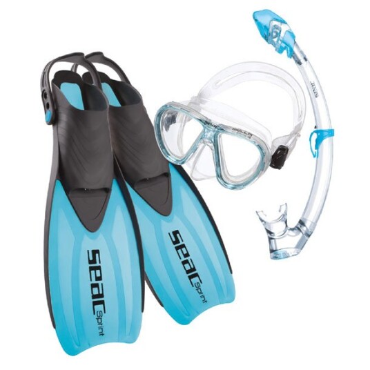 Seac Tris Sprint Dry Snorkelsæt Seac Tris Sprint Dry Snorkelsæt