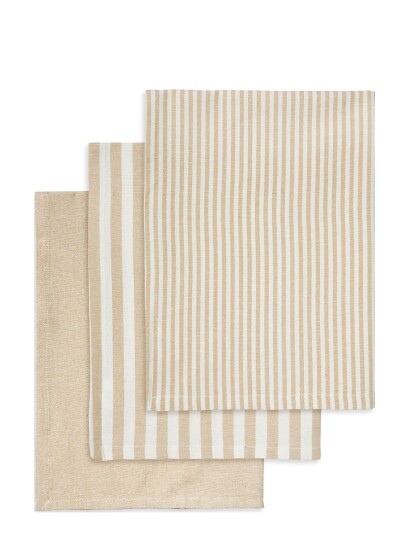 Engholm Textiles Tea Towels Recycle - Beige - 50X70CM