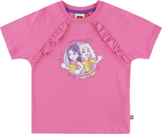 LEGO® Friends T skjorte   LWTuna 601   Rosa   LEGO® Wear   6 år (116)   T skjorte Lilla