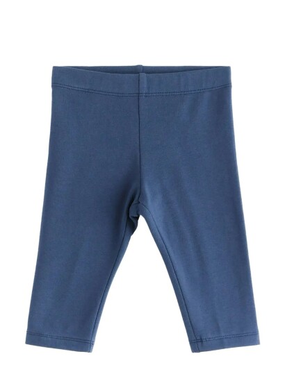 Lindex Leggings Brushed Inside Basic Navy 86