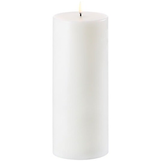 Uyuni LED Kubbelys Nordic White 10x25 cm