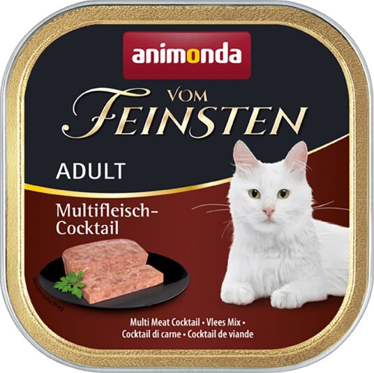 Animonda Vom Feinsten Våtfôr Adult Mix Raffinerte Fjærkreoppskrifter 32 X 100 G Animonda Vom Feinsten Våtfôr Adult Mix Raffinerte Fjærkreoppskrifter 32 X 100 G