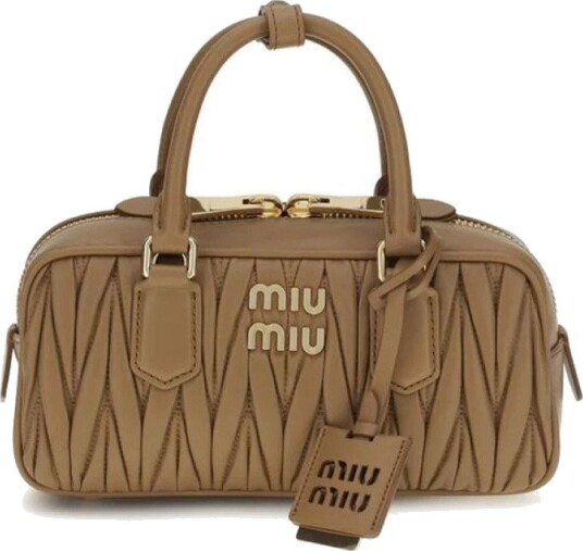 Miu Miu Dame Vesker Beige ONE SIZE,