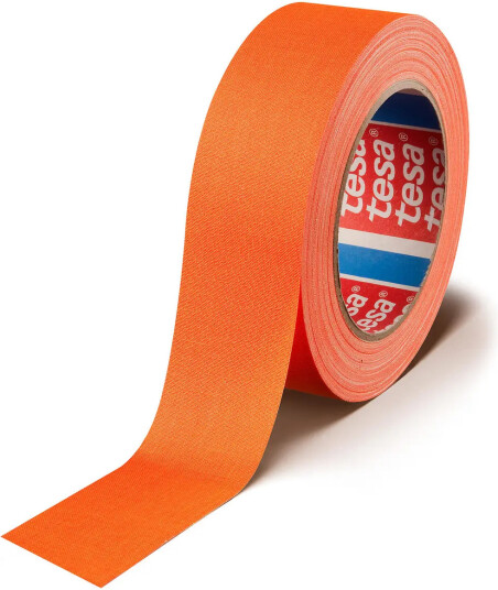 TESA 4671 Highlight gaffa 50mm x 25m fluoriserende oransje