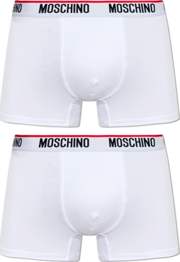 Moschino Herre Undertøy Hvit 2XL, Moschino Herre Undertøy Hvit 2XL,