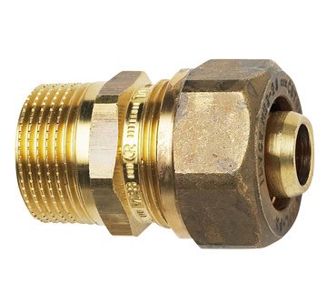 IMI Hydronic PEX Tippunion 18mm x 3/4" for Vannsystemer i Stål