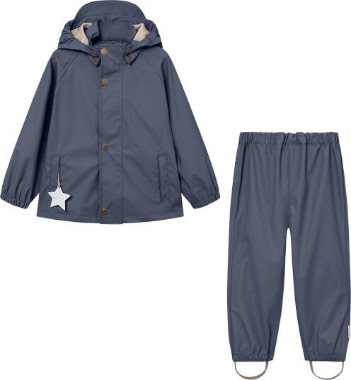 Mini A Ture Regntøy PU MatReinar Ombre Blue Mini A Ture 10 år (140) Regntøy Blå