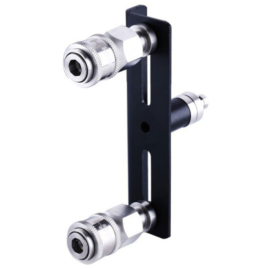 Hismith Double KlicLok Connector       - Svart