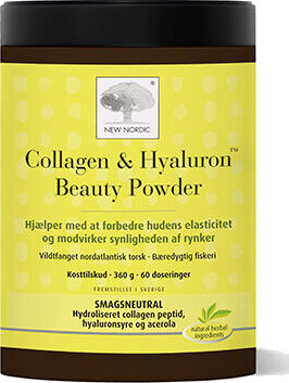 New Nordic Collagen & Hyaluron Beauty Powder 360g New Nordic Collagen & Hyaluron Beauty Powder 360g