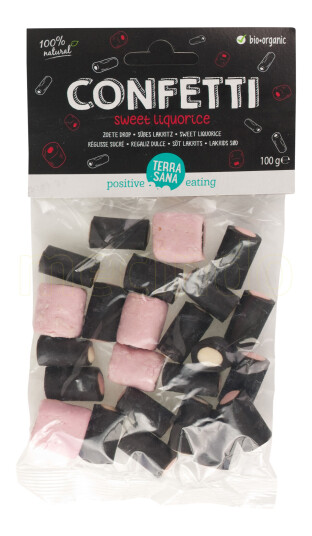Terrasana Lakris Confetti Ø 100g Terrasana Lakris Confetti Ø 100g