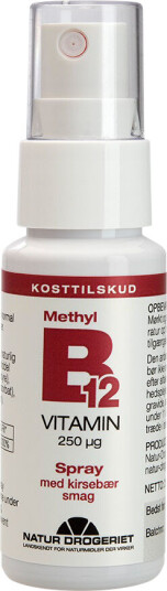 Natur Drogeriet B12-vitamin Spray 25 ml Natur Drogeriet B12-vitamin Spray 25 ml