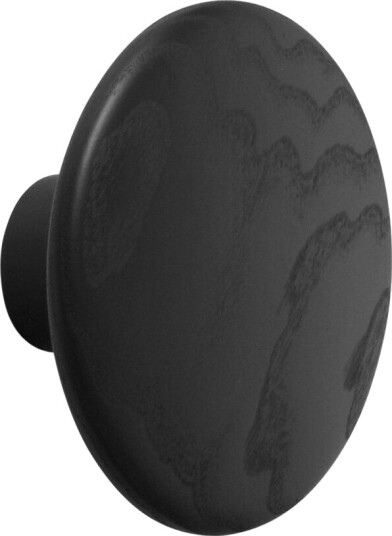 Muuto The Dots klesknagg svart medium Muuto The Dots klesknagg svart medium