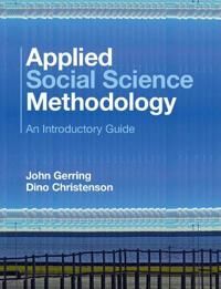 Applied Social Science Methodology Av John (University Of Texas Austin) Gerring, Dino (Boston University) Christenson