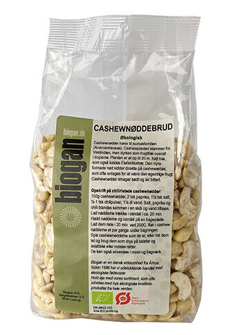 Biogan Cashewnøtter Brudd Ø 500g