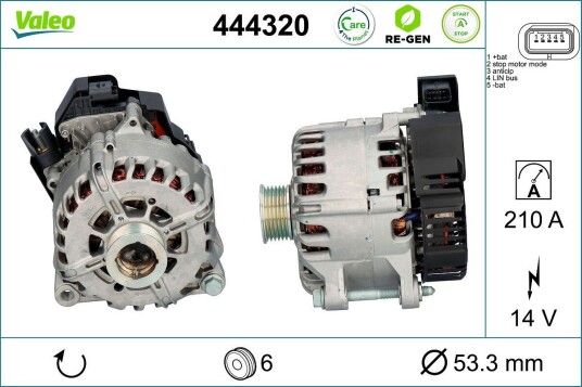 Dynamo VALEO 444320