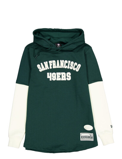 New Era M Logoselect Hoodpo1839 Saf49 - Green - L
