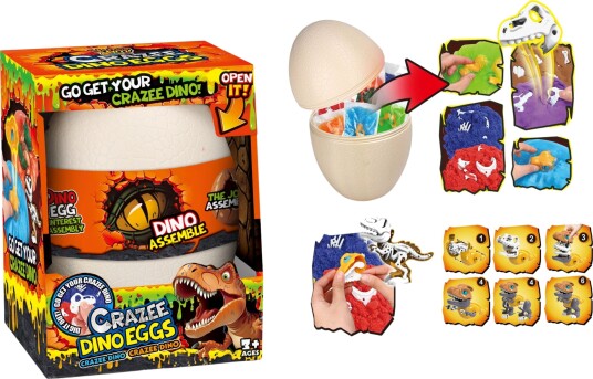 Suntoy Egg Med Leire Og Slim Blandet