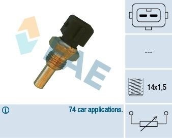 Sensor, motortemperatur FAE 32560