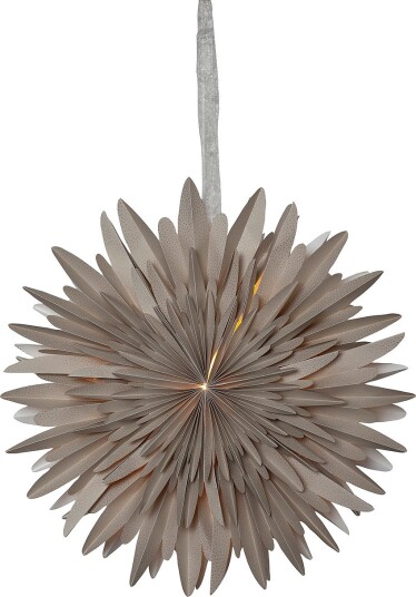 Star Trading Papirstjerne Winter Beige