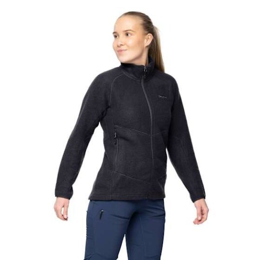 Bergans Women's Rabot Merino Fleece Midlayer Jacket Dark Shadow Grey M