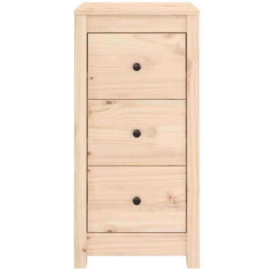 vidaXL Skjenk 40x35x80 cm heltre furu