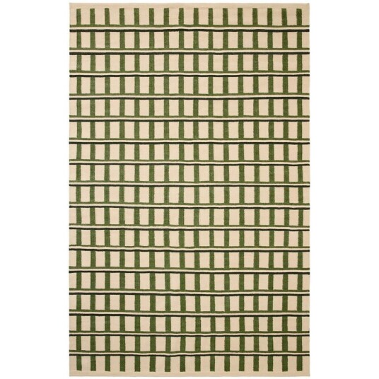 Chhatwal & Jonsson Mysore Teppe 230x320 cm Off white / Grønn / Mørkegrønn