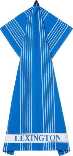 Lexington Home Striped Organic Cotton Terry Kitchen Towel Blue 50X70 Lexington Home Striped Organic Cotton Terry Kitchen Towel Blue 50X70