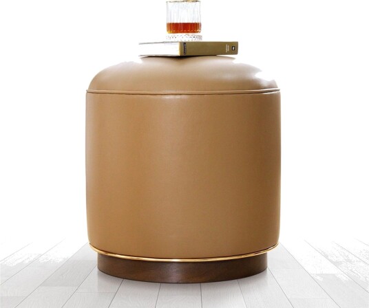 Lackawanna Sittepuff 42 cm Beige