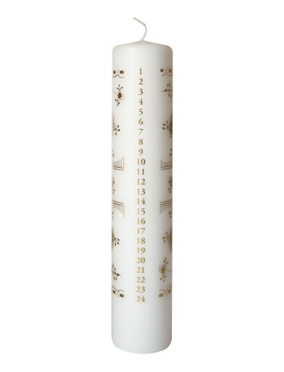 Kunstindustrien Royal Calendar Candles - White - ONE SIZE