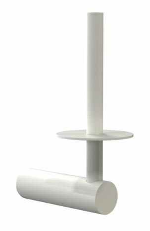 Frost Nova2 reservepapirholder, hvit Frost Nova2 reservepapirholder, hvit