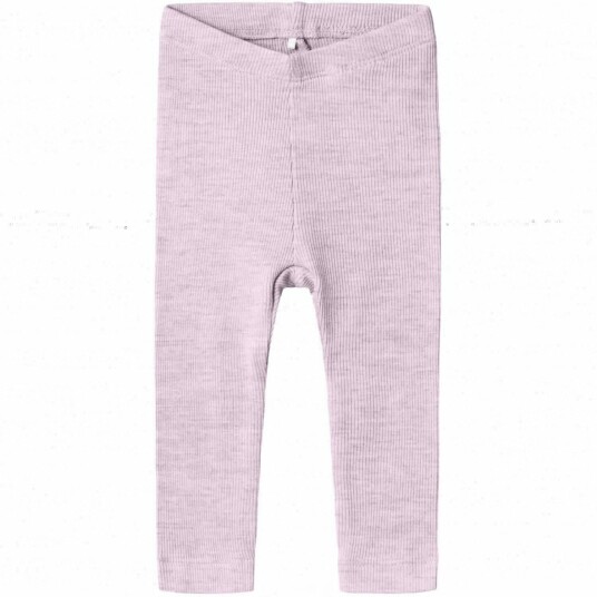 Name It Sweet Dreams Leggings Rib Melange Rosa 86