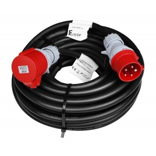 Eltrode AS Skjøtekabel 32A 400V 5G6 25m Eltrode AS Skjøtekabel 32A 400V 5G6 25m
