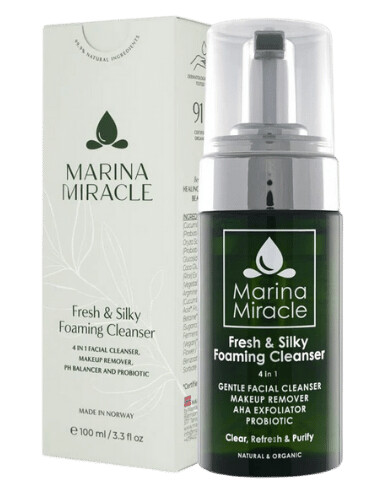 Marina Miracle Fresh And Silky Foaming Cleanser 100ml Marina Miracle Fresh And Silky Foaming Cleanser 100ml