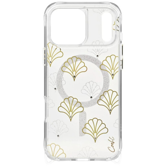 Uniq Coehl Maree Magnetisk Deksel for iPhone 17 Pro Max Sølv