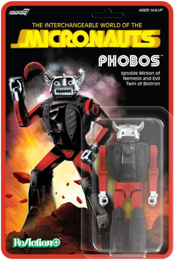 Micronauts ReAction+ Wv4 Phobos