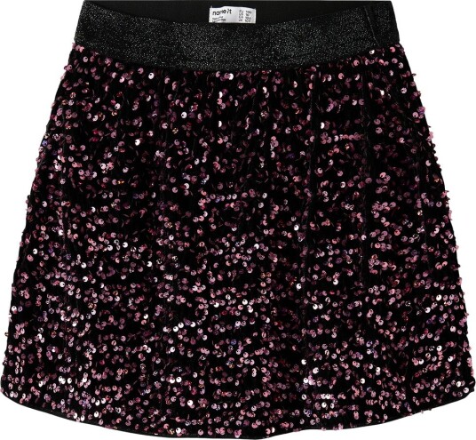Name It Skjørt NkfRunica Catawba Grape Name It 11 år (146) Skjørt Rosa Svart