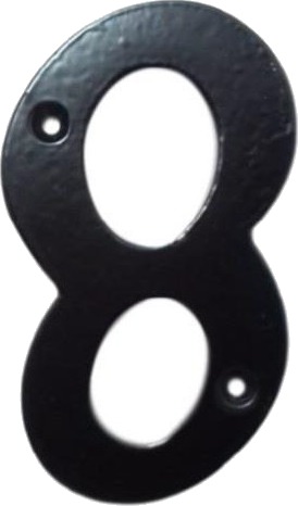 Okko Number 8 Gb-2531_8 105X65mm Sort