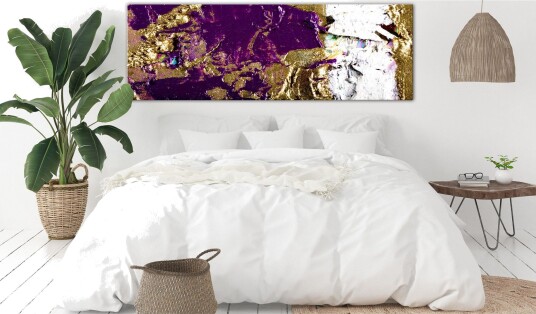 Tavla Purple Wave 1 Part Narrow 135x45