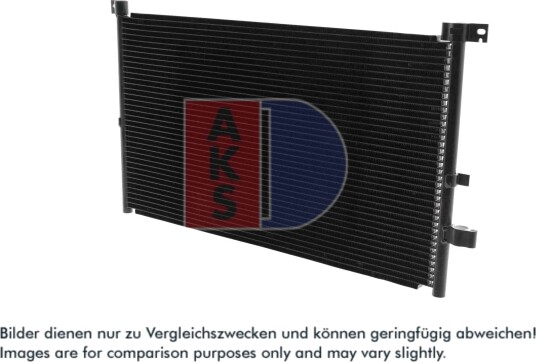 Kondensator klimaanlegg AKS DASIS 092004N Kondensator klimaanlegg AKS DASIS 092004N