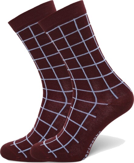 Marimekko Linjaus Pikku Ruutu   Burgundy   39 42