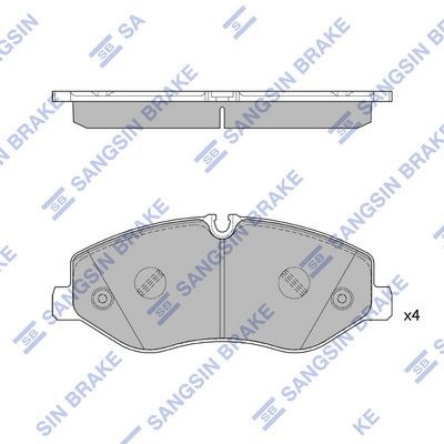 Bremseklosser Hi Q SP2579 Bremseklosser Hi Q SP2579