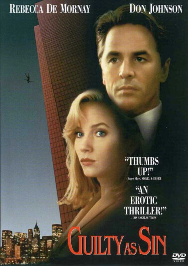 Guilty As Sin DVD