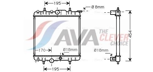 Radiator AVA Clever Choice PEA2224 Radiator AVA Clever Choice PEA2224