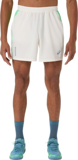 ASICS Padel Court 7" Padelshorts Herre Grønn/Hvit 2XL