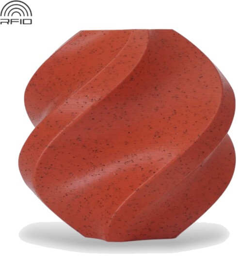 Bambu Lab Pla Marble Red Granite