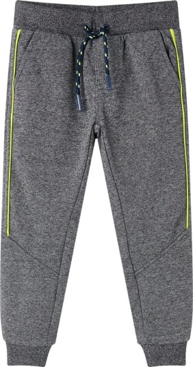 Joggebukser for barn grå melert 128