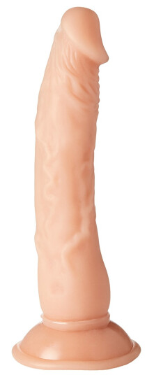 Willie City Realistisk Dildo med Sugekopp 23 cm    - Beige