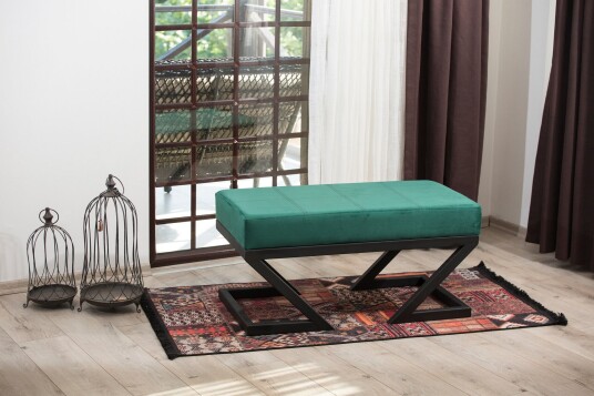 Aniara Puff 90 cm Grønn