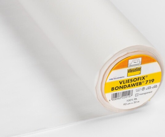 Vliesofix Bondaweb 719 Strykbart tosidig til applikasjoner